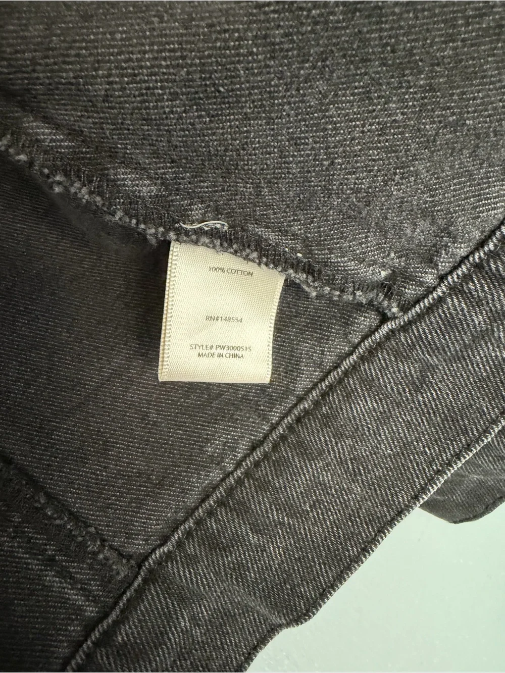 Women’s Black Denim Jacket